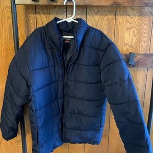 The Children’s Place Boys 10-12 Navy Winter Jacket